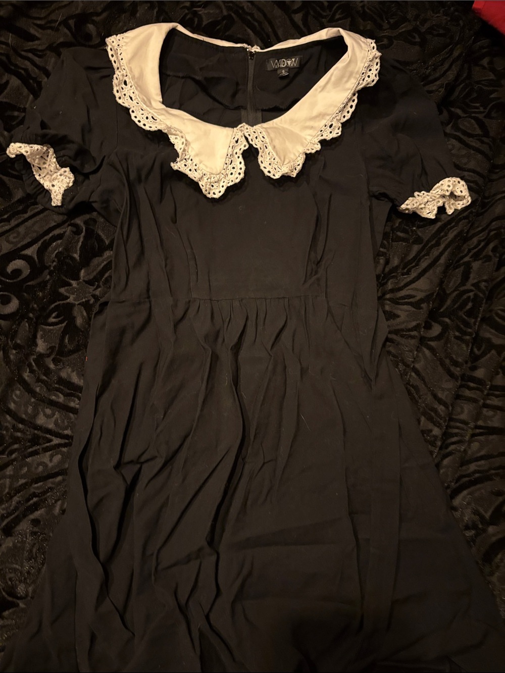 Widow Wednesday Addams like dress